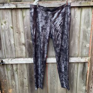 Jennifer Lopez Metallic leggings sz. 0X